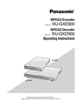 Panasonic WJ-GXE900 Manual Do Utilizador