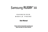 Samsung Rugby III Manual Do Utilizador