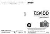 Nikon D3400 Manuel D’Utilisation