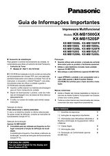 Panasonic KXMB1520SP Operating Guide