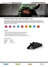 Conceptronic Wireless Media Titan dual Digital Tuner 1TB C10-594 Prospecto
