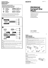 Sony CDX-C4840R Installation Guide