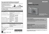 Ricoh CX1 Справочник Пользователя