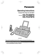 Panasonic KXFC278FX 操作ガイド