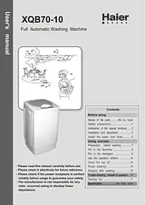 Haier xqb70-10 User Manual