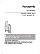 Panasonic KXTGK210FX Operating Guide