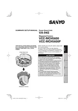 Sanyo VCC-MCH5600 Manual Do Utilizador