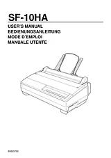 Star Micronics SF-10HA User Manual