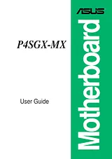 ASUS P4SGX-MX Manuel D’Utilisation