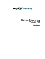 Motion Computing M1300 Manuel D'Instructions
