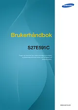 Samsung 27" Curved Monitor SE591C Manual De Usuario