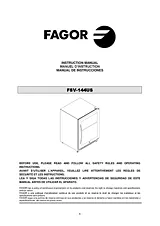 Fagor Wine Cooler FSV-144US Manuel D’Utilisation