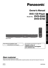Panasonic DVD-S700 Manuale Utente