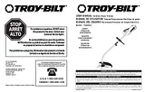Troy-Bilt TB65REX Справочник Пользователя