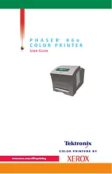Xerox Phaser 860 User Manual