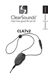 Clearsounds CLA7V2 Manual De Usuario