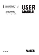 Zanussi ZWG7120K User Manual