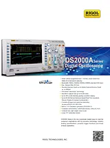 Rigol DS2202A 2-channel oscilloscope, Digital Storage oscilloscope, DS2202A Datenbogen