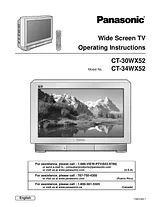 Panasonic ct-30wx52 User Manual