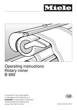 Miele B 890 User Manual