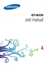 Samsung GT-I8530 GT-I8530BAA User Manual