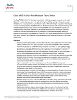 Cisco MDS 9124 Datenbogen