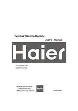 Haier hwm110-0713s 用户手册