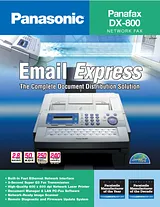 Panasonic DX-800 Leaflet