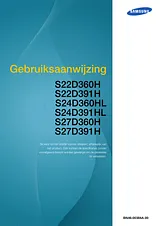 Samsung S24D391HL ユーザーズマニュアル