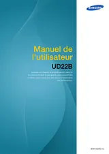 Samsung UD22B Manual Do Utilizador