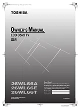 Toshiba 26WL66T Manual De Usuario