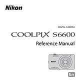 Nikon COOLPIX S6600 参照マニュアル