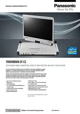 Panasonic CF-C2 CF-C2AACZHMF Leaflet