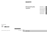 Sony CMT-X3CD CMTX3CDB 用户手册