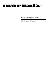 Marantz SR6200 User Manual