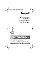 Panasonic KXTG2521JT 작동 가이드