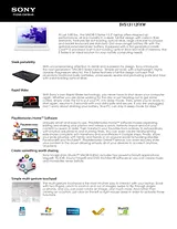 Sony SVS13112FXW Leaflet